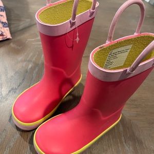Toddler Girl Rain Boots Size 5-6